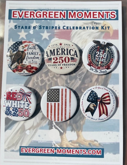 America 250 Stars & Stripes Celebration Kit