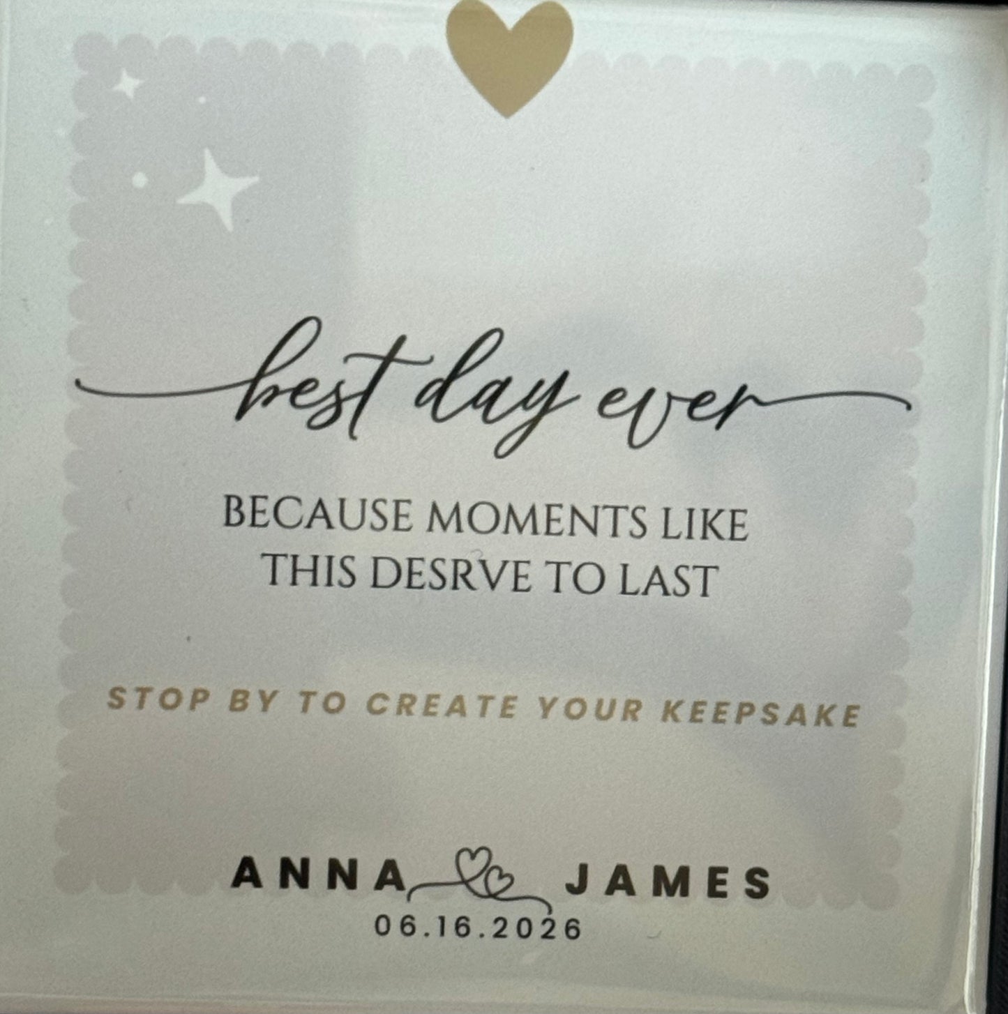 Custom Photo Magnets - Guest Favors
