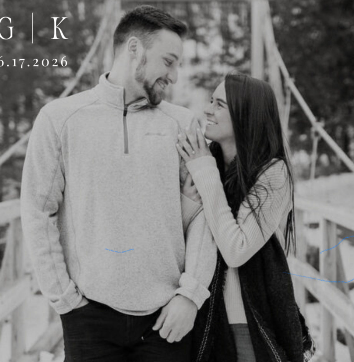 Save the Dates in 2.5 x 3.5” + Backer Card