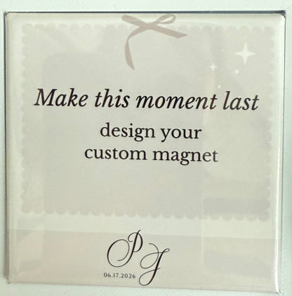 Custom Photo Magnets - Guest Favors